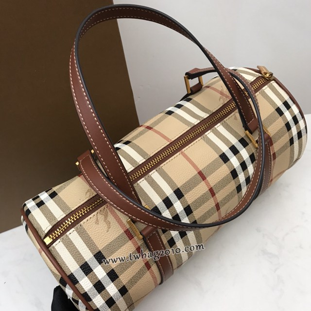 Burberry專門店新款波士頓枕頭包 巴寶莉最經典系列中古戰馬手提女包 yxb1140